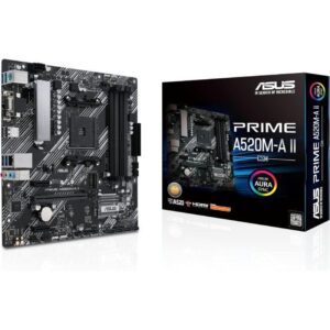 Placa Base Asus Prime A520M-A II/CSM Socket AM4/ Micro ATX 4711081135395 90MB17H0-M0EAYC ASU-PB PRIME A520M-A II-CSM