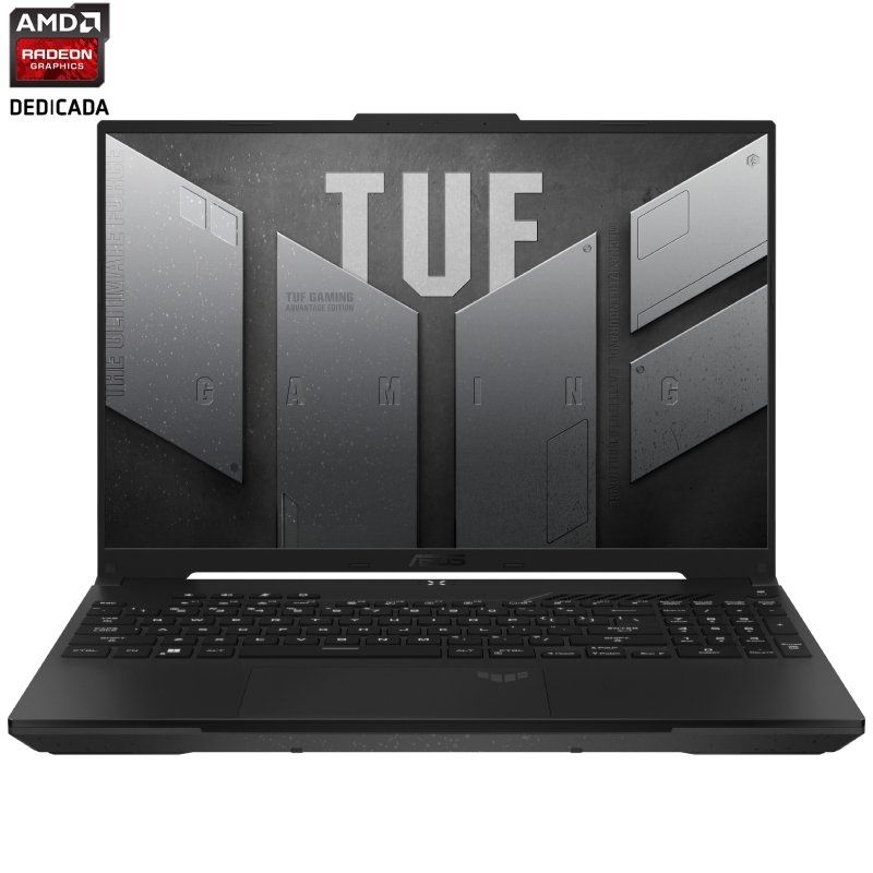 Portátil Gaming Asus TUF Gaming A16 Advantage Edition FA617NSR-RL059 Ryzen 7 7435HS/ 16GB/ 512GB SSD/ Radeon RX 7600S/ 16"/ Sin Sistema Operativo 4711387740439 90NR0JM2-M004P0 ASU-P FA617NSR-RL059