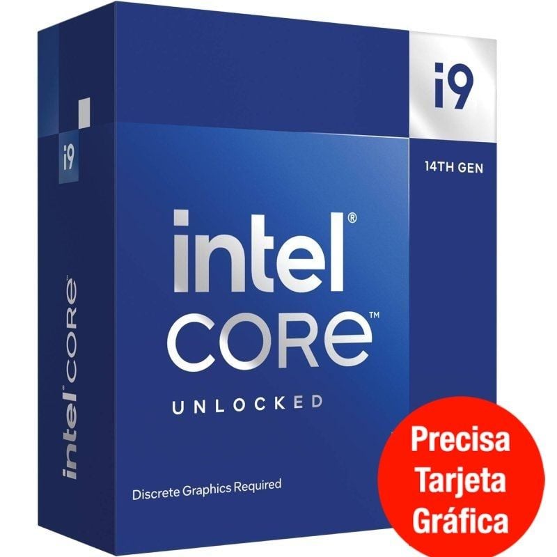 Procesador Intel Core i9-14900KF 3.20GHz Socket 1700 5032037278546 BX8071514900KF ITL-I9 14900KF 3 2GHZ