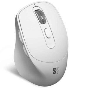 Ratón Ergonómico Inalámbrico por Bluetooth/ 2.4GHz Subblim Comfort Ergo Dual Battery/ Batería recargable/ Hasta 2400 DPI/ Blanco 8436586743024 SUBMO-EDCON02 SUB-MOU COMF ERGO DUAL B WH