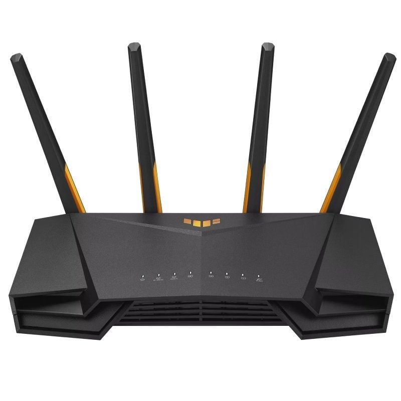 Router Gaming Inalámbrico Asus TUF AX4200/ WiFi 6/ 4200Mbps/ 2.4GHz 5GHz/ 4 Antenas/ WiFi 802.11ax/ac/n/a/ - n/b/g 4711081773160 90IG07Q0-MO3100 ASU-ROU TUF-AX4200