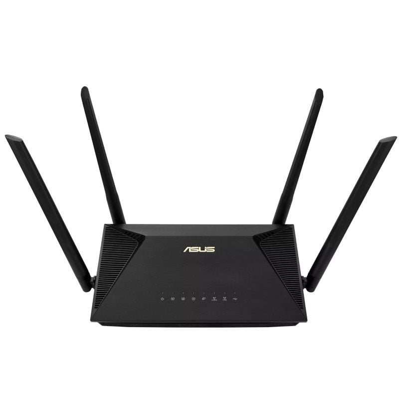 Router Inalámbrico Asus RT-AX53U/ WiFi 6/ 1800Mbps/ 2.4GHz 5GHz/ 6 Antenas/ WiFi 802.11ax/ac/n/a/ - n/b/g 4711081059875 90IG06P0-MO3510 ASU-ROU RT-AX53U