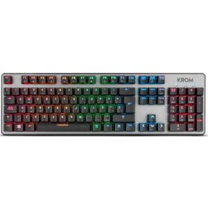 Teclado Gaming Mecánico Krom Kernel/ Negro 8436532166709 NXKROMKRNL KROM-TEC KERNEL