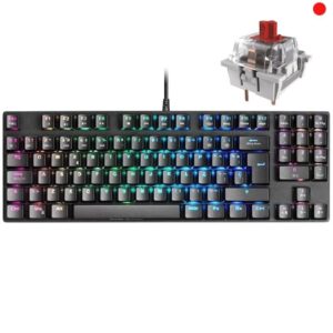 Teclado Gaming Mecánico Mars Gaming MKREVOPRORES/ Switch Rojo 4710562757576 MKREVOPRORES TAC-TEC MKREVOPRORES