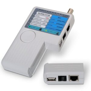 Tester Aisens A142-0313 para RJ11-RJ12-RJ45/ USB/ Coaxial 8436574703122 A142-0313 AIS-TESTER A142-0313