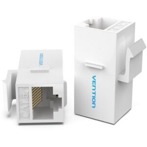 Adaptador Conector RJ45 VDD-B07-W Cat5 UTP/ RJ45 Hembra - RJ45 Hembra/ Blanco 6922794745247 VDD-B07-W VEN-ADP VDD-B07-W