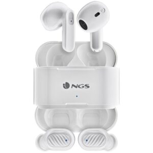 Auriculares Bluetooth NGS Ártica Duo con estuche de carga/ Autonomía 5h/ Blancos 8435430621235 ARTICADUOWHITE NGS-AUR ARTICADUOWHITE