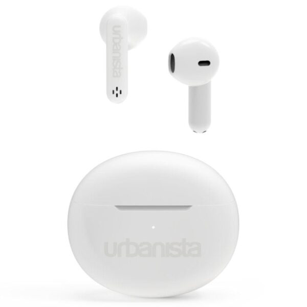 Auriculares Bluetooth Urbanista Austin con estuche de carga/ Autonomía 5h/ Blancos 7350088303306 URAUPW URBA-AUR AUSTIN WH