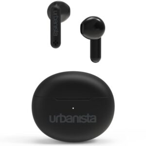 Auriculares Bluetooth Urbanista Austin con estuche de carga/ Autonomía 5h/ Negros 7350088303290 URAUMB URBA-AUR AUSTIN BK