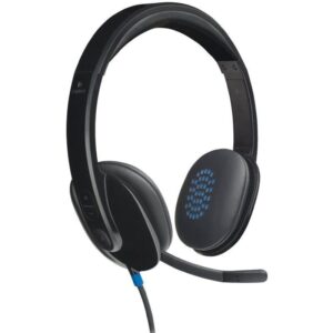 Auriculares Logitech H540/ con Micrófono/ USB/ Negros 5099206038868 981-000480 LOG-AUR H540 NEGRO