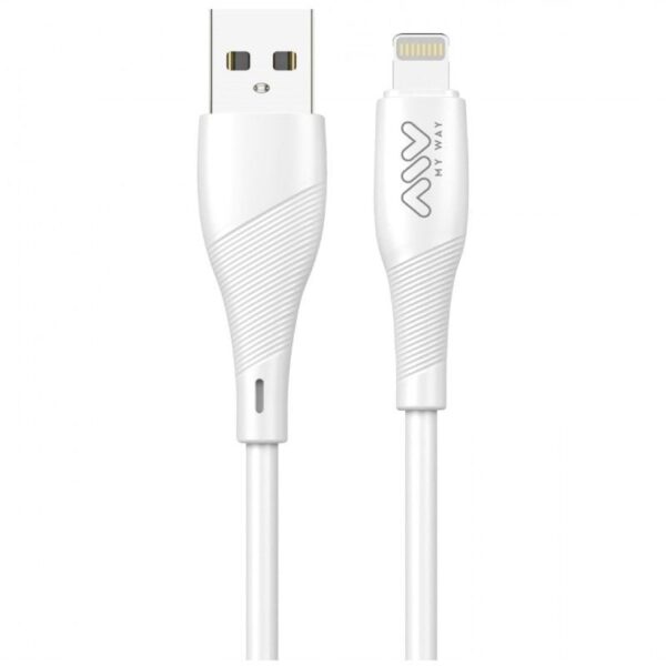 Cable USB 2.0 Lightning Myway MWUSC0021/ USB Macho - Lightning Macho/ 1m/ Blanco 8426801154391 MWUSC0021 MYW-CAB MWUSC0021