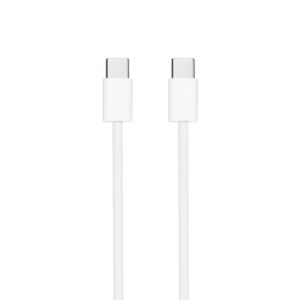 Cable USB 2.0 Tipo-C Nanocable 10.01.6001-CO/ USB Tipo-C Macho - USB Tipo-C Macho/ Hasta 60W/ 480Mbps/ 1m/ Blanco 8433281014343 10.01.6001-CO NAN-CAB 10 01 6001-CO