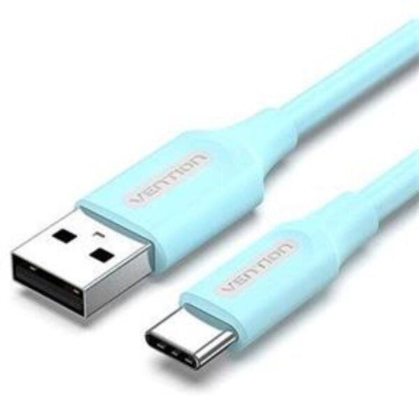 Cable USB 2.0 Tipo-C Vention COKSG/ USB Tipo-C Macho - USB Macho/ Hasta 60W/ 480Mbps/ 1.5m/ Azul 6922794756113 COKSG VEN-CAB COKSG