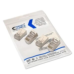 Conector RJ45 Nanocable 10.21.0103/ Cat.5e/ 10 uds 8433281002777 10.21.0103 NAN-CAB 10.21.0103