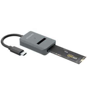 Dock USB Tipo-C para SSD M2 SATA/NVMe Aisens ASUC-M2D012-GR/ Gris 8436574708318 ASUC-M2D012-GR AIS-DOCK M2 ASUC-M2D012-GR