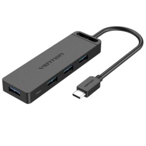 Hub USB Tipo-C Vention TGKBB/ 4xUSB/ 1xMicroUSB PD/ 15cm 6922794746732 TGKBB VEN-HUB TGKBB