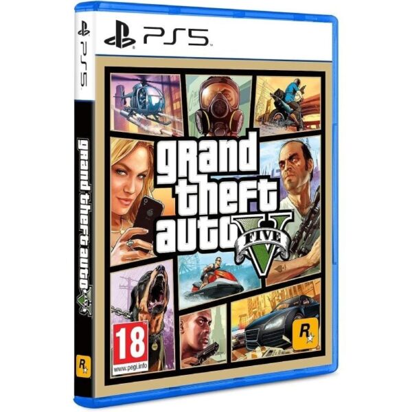 Juego para Consola Sony PS5 Grand Theft Auto V 5026555431880 GTA V PS5 SONY-PS5-J GTA V PS5