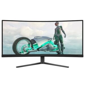 Monitor Gaming Curvo Philips Evnia 5000 34M2C3500L 27"/ WQHD/ 0.5ms/ 180Hz/ VA/ Negro 8721038001945 34M2C3500L/00 PHIL-M 34M2C3500L