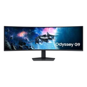 Monitor Gaming Ultrapanorámico Curvo Samsung Odyssey G9 S49CG954EU 49"/ Dual QHD/ 1ms/ 240Hz/ VA/ Regulable en altura/ Negro 8806095234915 LS49CG954EUXEN SAM-M S49CG954EU