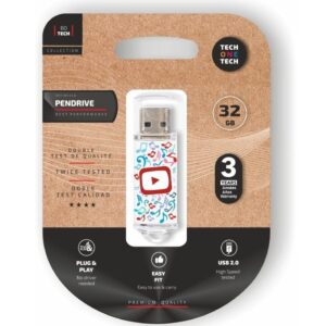 Pendrive 32GB Tech One Tech Video Dream USB 2.0 8436546594369 TEC4019-32 TOT-VIDEO D 32GB