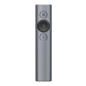 Presentador Inalámbrico por Bluetooth Logitech Spotlight Presentation Remote/ 2.4GHz/ Gris Pizarra 5099206070011 910-004861 LOG-PRESENTER SPOTL PR GY