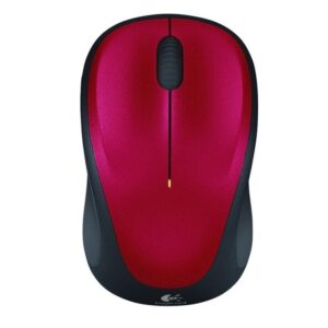 Ratón Inalámbrico Logitech M235/ Hasta 1000 DPI/ Rojo 5099206029347 910-002496 LOG-MOU M235 ROJO