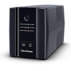 SAI Línea Interactiva Cyberpower UT1500EG/ 1500VA-900W/ 4 Salidas/ Formato Torre 4711027790930 UT1500EG CYB-LI UT1500EG