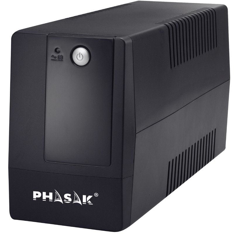 SAI Línea Interactiva Phasak Basic Interactive 800 VA/ 800VA-480W/ 2 Salidas/ Formato Torre 5605922026456 PH 9408 PHK-SAI BASIC INT 800 VA