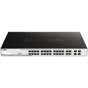 Switch Gestionado D-Link DGS-1210-24P 24 Puertos/ RJ-45 10/100/1000/ PoE/ SFP 790069468537 DGS-1210-24P/E DLK-SWITCH DGS-1210-24P E