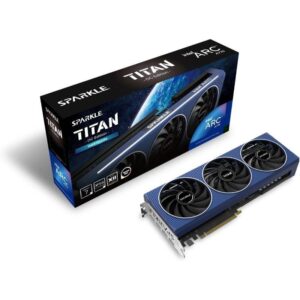 Tarjeta Gráfica Sparkle Intel Arc A770 Titan OC Edition/ 16GB GDDR6 4711342290214 1A1-S00393700G SPK-GF ARC A770 T OC 16G