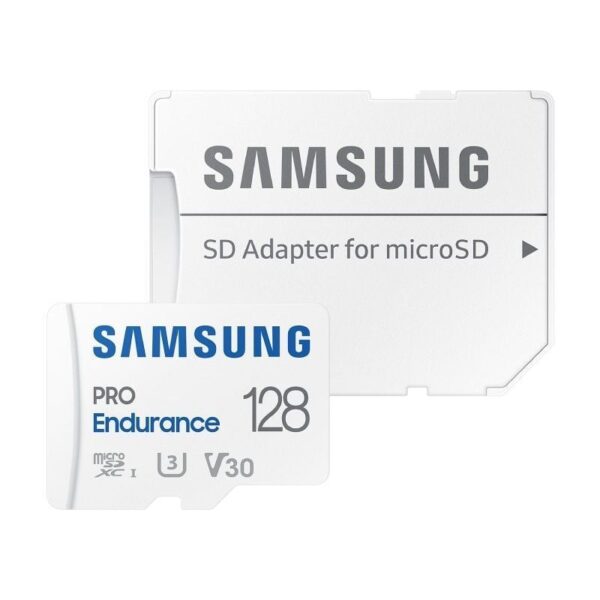 Tarjeta de Memoria Samsung Pro Endurance 128GB microSD XC con Adaptador/ Clase 10/ 100MBs 8806092767256 MB-MJ128KA/EU SAM-MICROSD P END 128GB