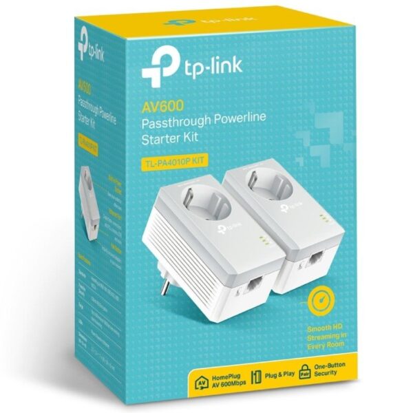 Adaptador Powerline TP-Link TL-PA4010P KIT 600Mbps/ Alcance 300m/ Pack de 2 - Imagen 3