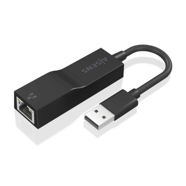 Adaptador USB 3.0 - RJ45 Aisens A106-0766/ 1000Mbps - Imagen 2