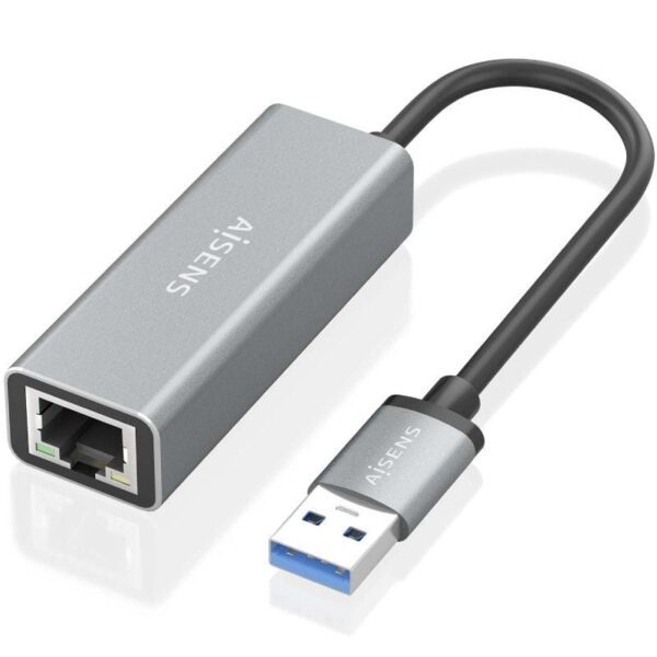 Adaptador USB 3.0 - RJ45 Aisens A106-0897/ 1000Mbps - Imagen 2