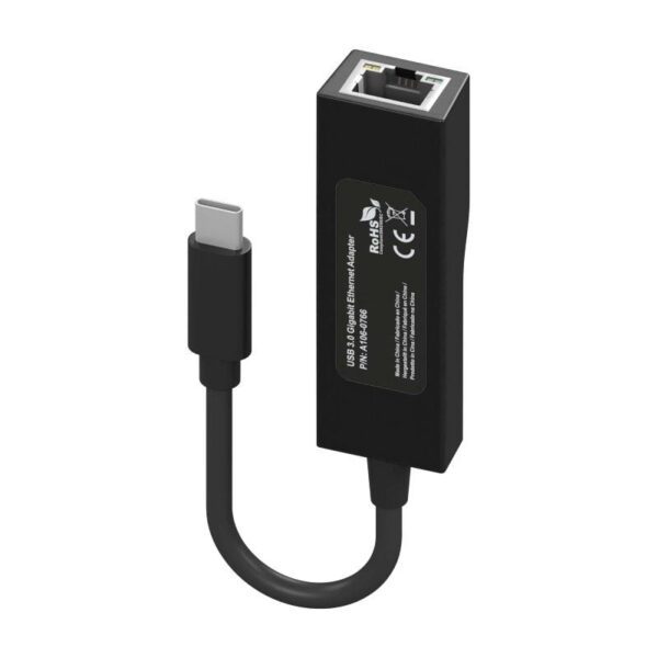 Adaptador USB Tipo-C - RJ45 Aisens A106-0765/ 1000Mbps - Imagen 3