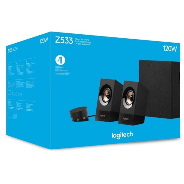 Altavoces Logitech Z533/ 120W/ 2.1 - Imagen 3