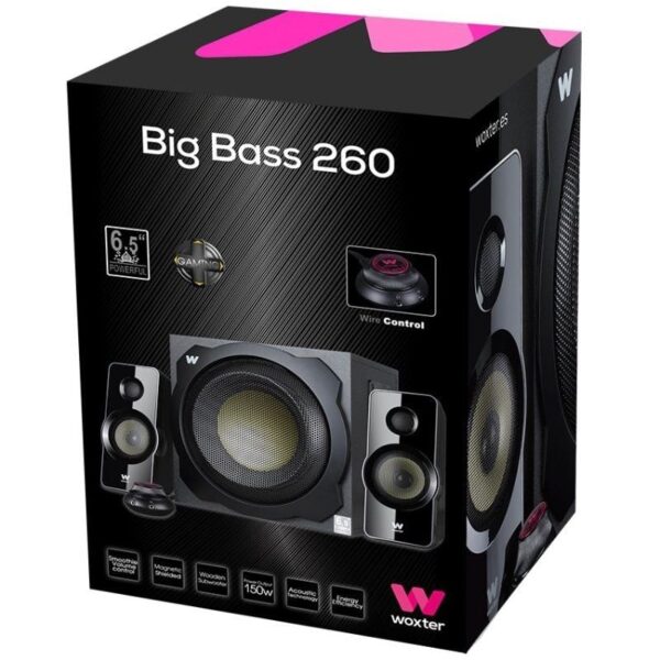 Altavoces Woxter Big Bass 260/ 150W/ 2.1 - Imagen 4