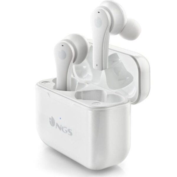 Auriculares Bluetooth NGS Ártica Bloom con estuche de carga/ Autonomía 6h/ Blancos 8435430620030 ARTICABLOOMWHITE NGS-AUR ARTICABLOOMWHITE