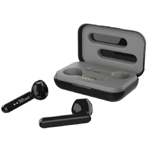 Auriculares Bluetooth Trust Primo Touch con estuche de carga/ Autonomía 4h/ Negros - Imagen 2