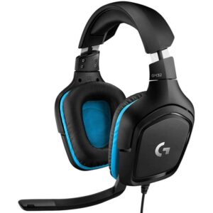 Auriculares Gaming con Micrófono Logitech G432/ USB 2.0/ Jack 3.5/ Negros 5099206082410 981-000770 LOG-AUR G432