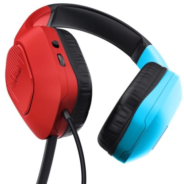 Auriculares Gaming con Micrófono Trust Gaming GXT 416S Zirox/ Jack 3.5/ Azules y Rojos - Imagen 3