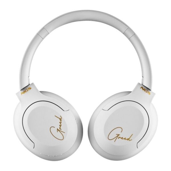 Auriculares Inalámbricos NGS Artica Greed/ con Micrófono/ Bluetooth/ Blancos - Imagen 3