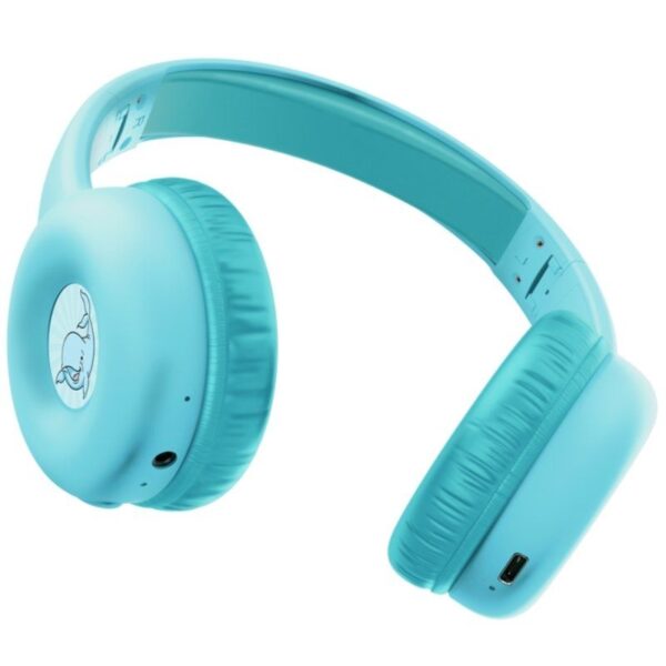 Auriculares Infantiles Inalámbricos Trust Nouna Kids/ con Micrófono/ Azules - Imagen 3