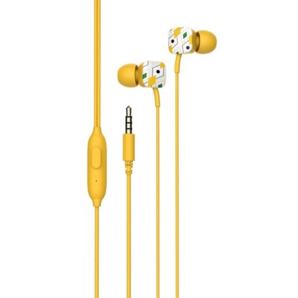 Auriculares Intrauditivos SPC Hype/ con Micrófono/ Jack 3.5/ Amarillos 8436542857390 4603Y SPC-AUR 4603 AM