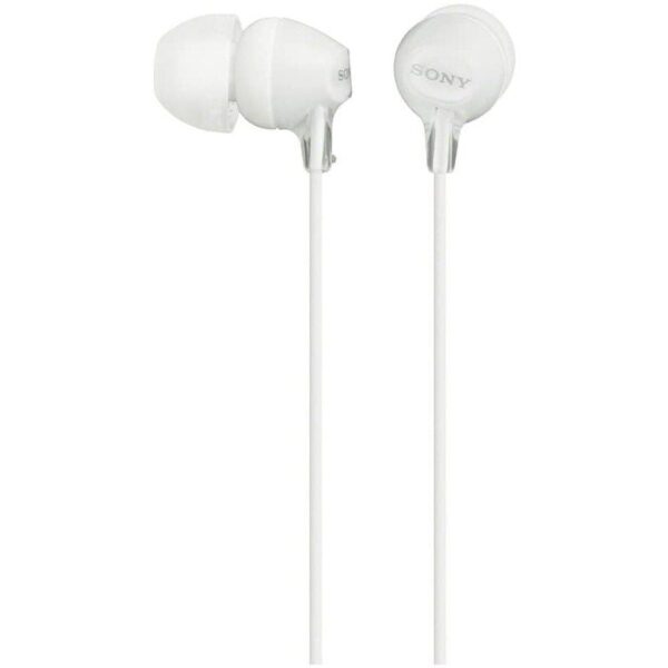 Auriculares Intrauditivos Sony MDR-EX15AP/ con Micrófono/ Jack 3.5/ Blancos - Imagen 2