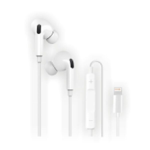 Auriculares Intrauditivos Tech One Tech earTECH HOP TEC1202/ con Micrófono/ Lightning/ Blancos - Imagen 2