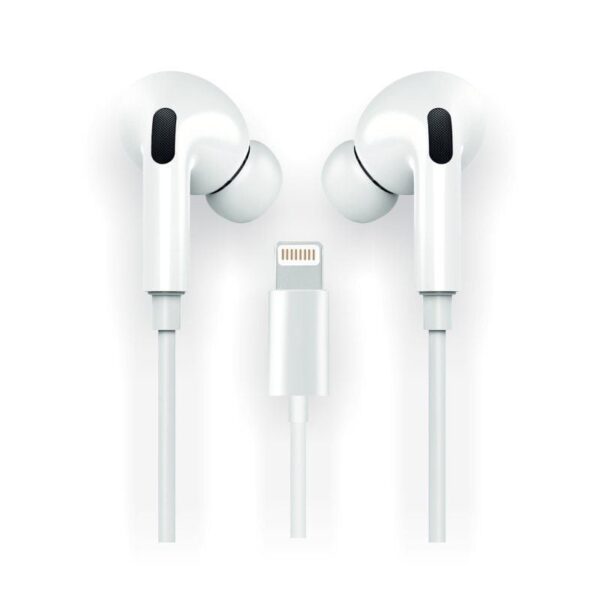 Auriculares Intrauditivos Tech One Tech earTECH HOP TEC1202/ con Micrófono/ Lightning/ Blancos 8436546593744 TEC1202 TOT-AUR TEC1202