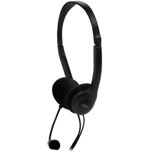 Auriculares Nox Voice One/ con Micrófono/ Jack 3.5/ Negros - Imagen 3