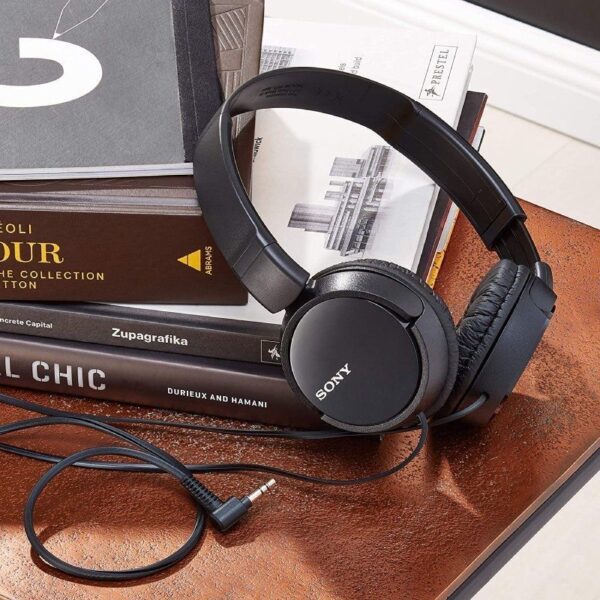 Auriculares Sony MDR-ZX110B/ Jack 3.5/ Negros - Imagen 4