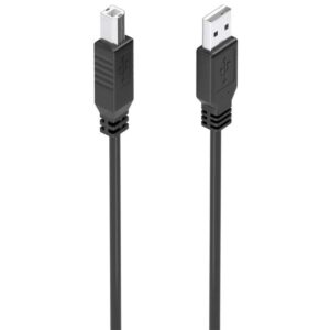 Cable Alargador USB 2.0 con Amplificador Aisens A101-0881/ USB Macho - USB Tipo-B Macho/ 10m/ Negro 8435739901915 A101-0881 AIS-CAB A101-0881